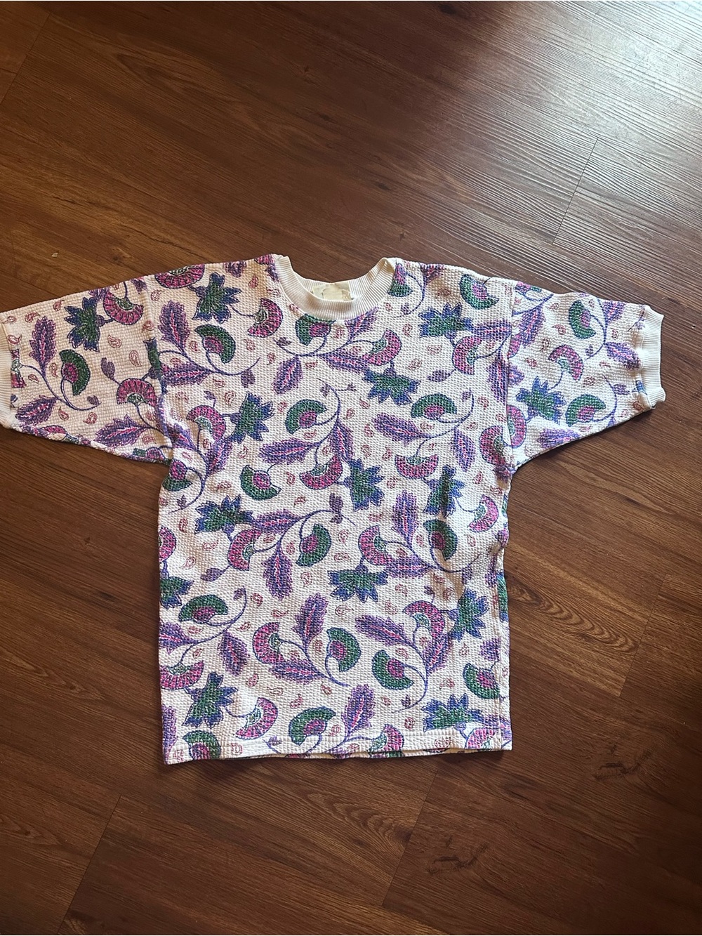 Vintage Cherokee Paisley Top